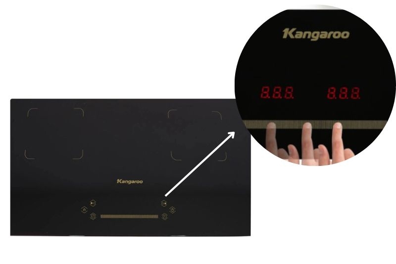 Review bếp điện từ đôi Kangaroo KG851i (Ảnh 2)