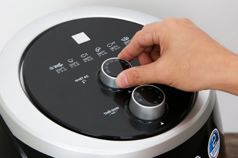 Cách sử dụng nồi chiên không dầu (Ảnh 5)