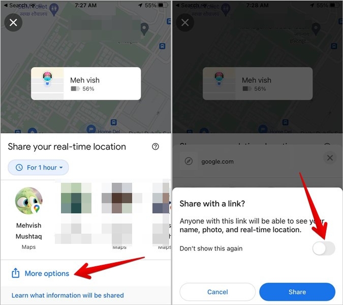 Bật mí 6 cách gửi vị trí trên iPhone của bạn cho bất kỳ ai (12)