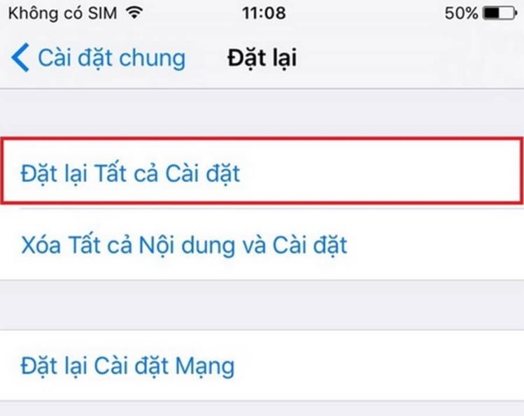 iPhone bị màn hình đen xoay vòng