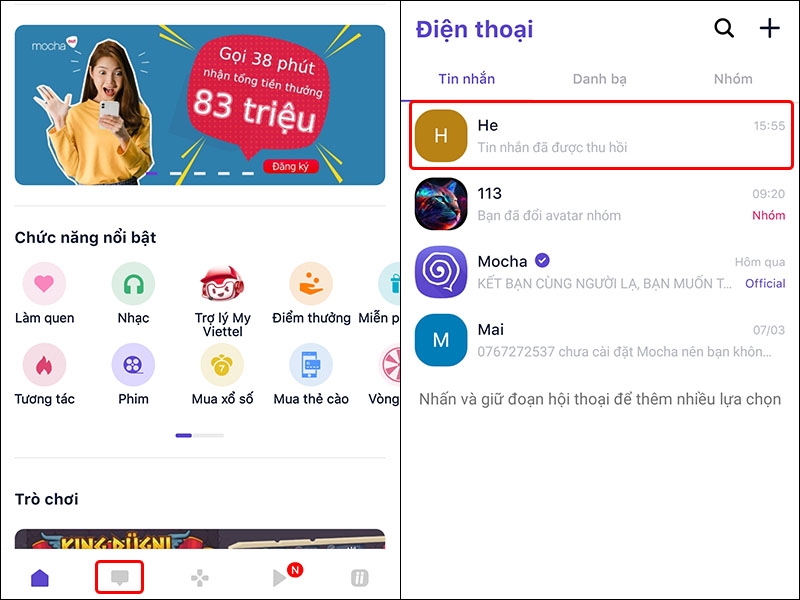 Cách mời bạn bè cùng nghe nhạc trên ứng dụng Mocha