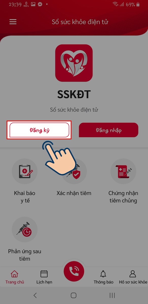 Đăng ký thông tin