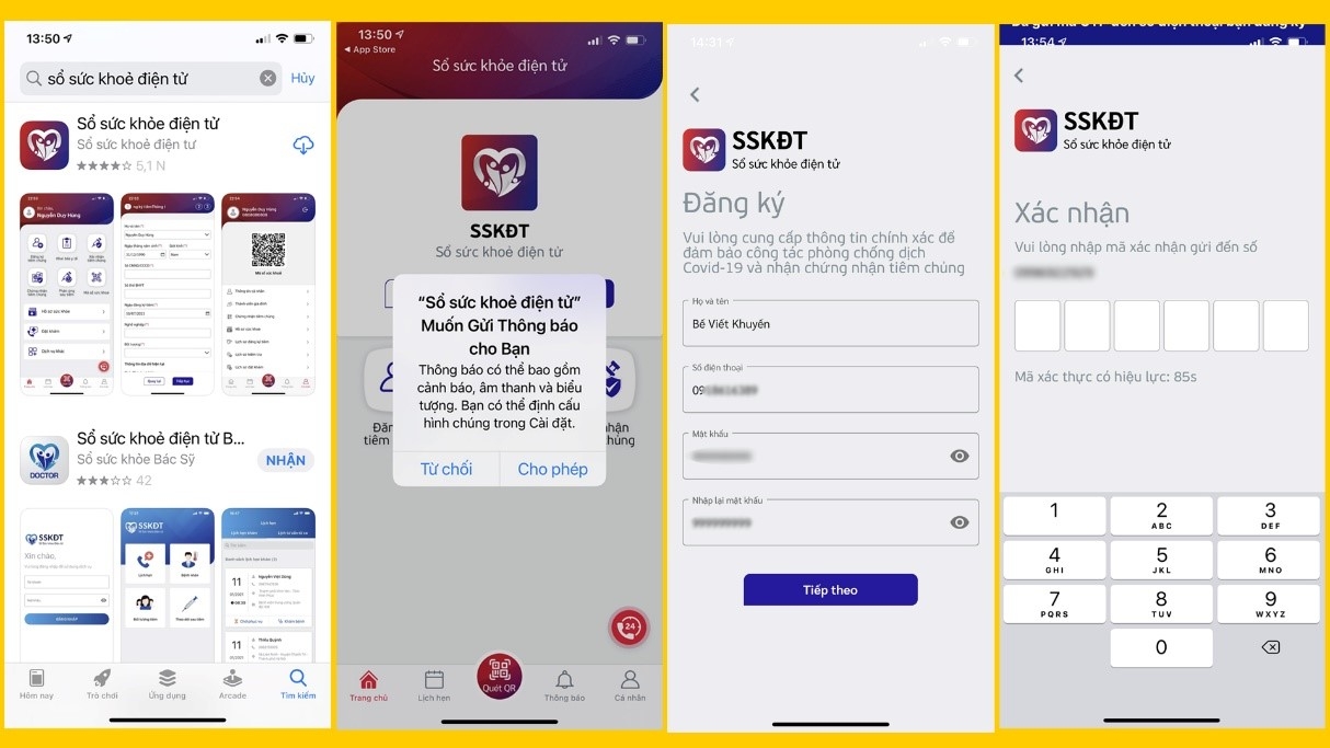 Tải về và cài đặt ứng dụng