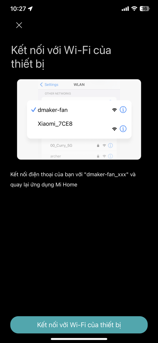 Ứng dụng Mi Home