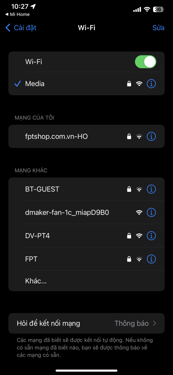 Ứng dụng Mi Home