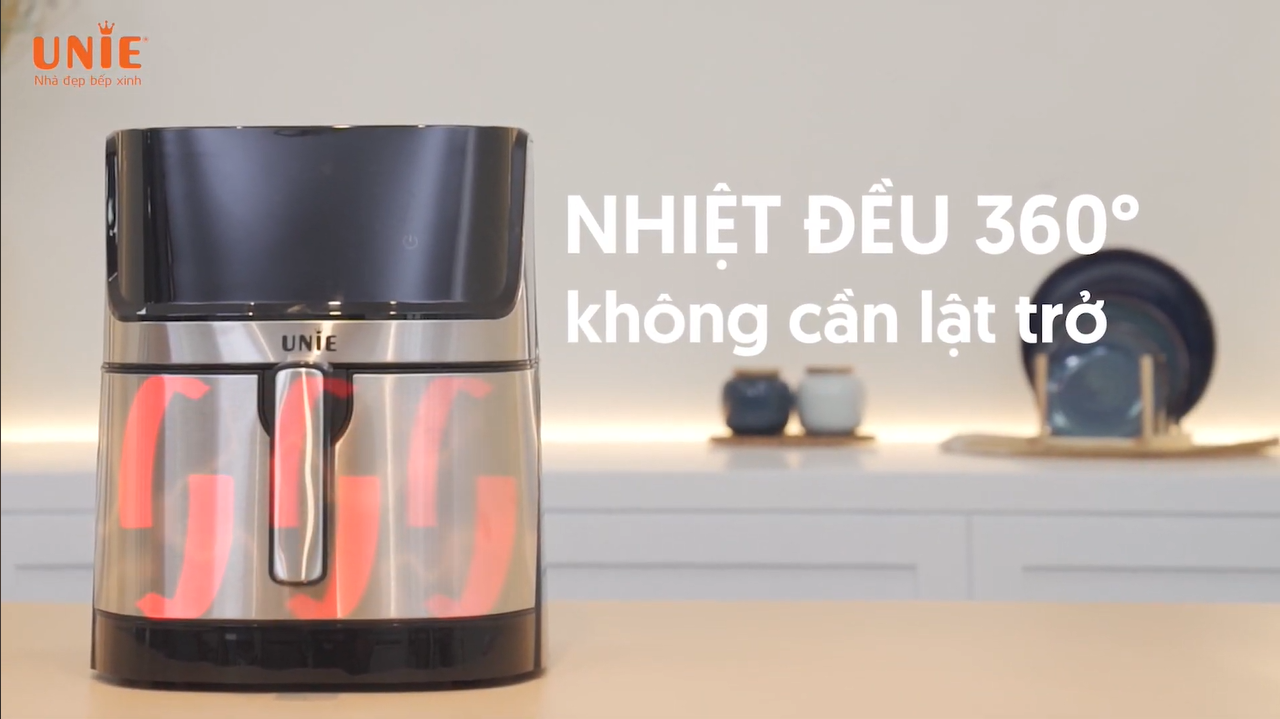 nồi chiên không dầu Unie 6.5 lít UE-600 - hình 4