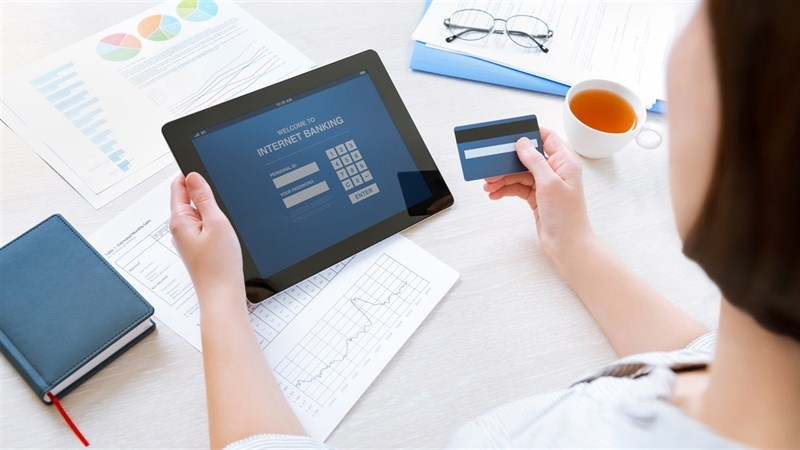 Giao diện phục vụ cho thẻ ATM online