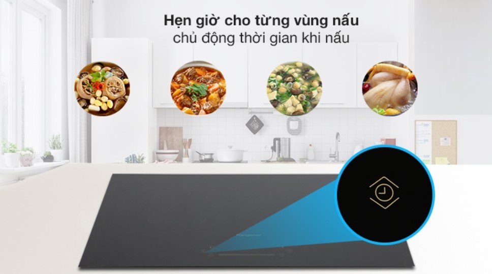 Hướng dẫn sử dụng bếp điện từ đôi Kangaroo KG851I (Ảnh 2)