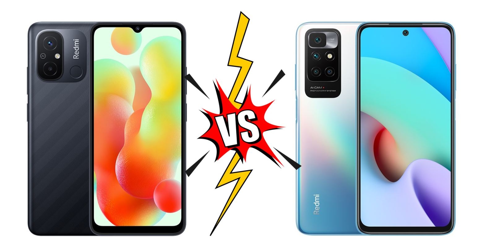 So sánh Redmi 12C và Redmi 10 2022