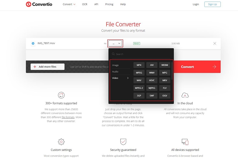 Cách chuyển đổi file MOV sang các định dạng khác
