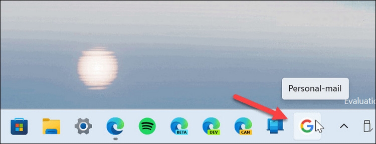Bật mí cách thêm Gmail vào thanh tác vụ Windows 11 (7)