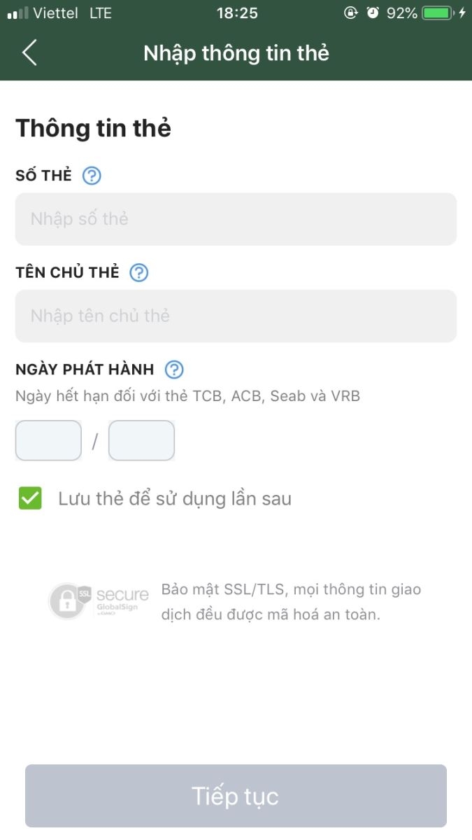 Cách nạp tiền vào MoMo hình 5