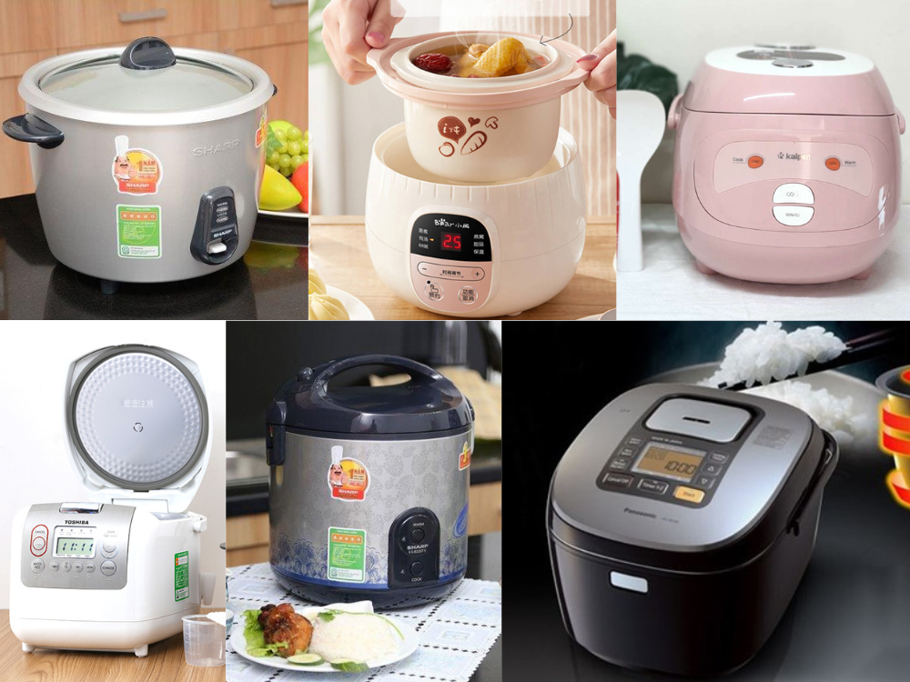 Những loại công nghệ nấu khác trong nồi cơm điện