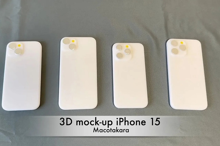 Rò rỉ mô hình 4 mẫu iPhone 15 sắp ra mắt, hé lộ nhiều thông tin thú vị