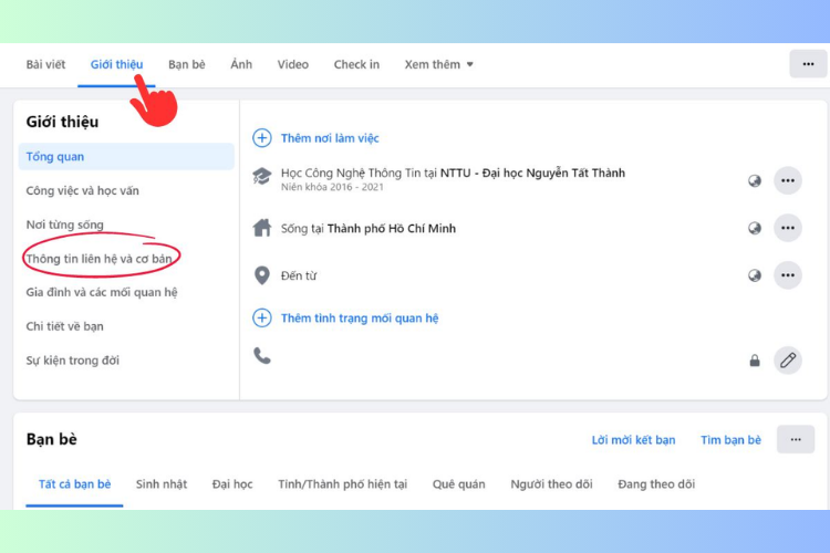 Cách đổi ngày sinh trên Facebook 3