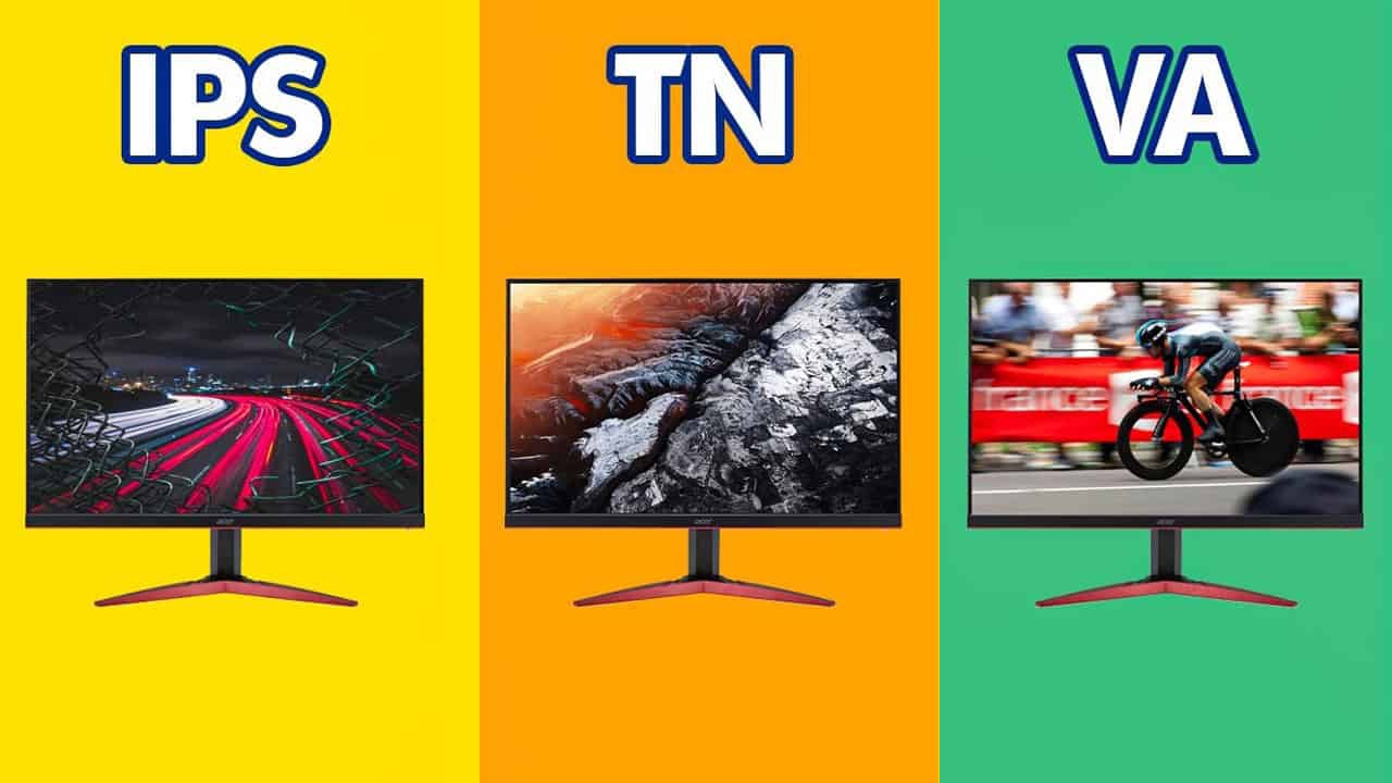 So sánh tấm nền VA, TN và IPS