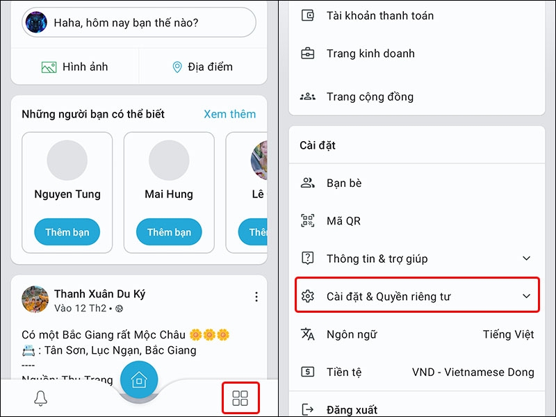 Cách đăng xuất tài khoản Hahalolo từ xa bằng điện thoại