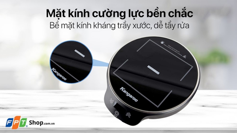 Sử dụng bếp điện từ đơn Kangaroo KG20IH8 (Ảnh 1)