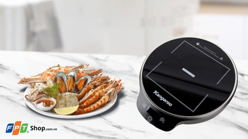 Sử dụng bếp điện từ đơn Kangaroo KG20IH8 (Ảnh 4)