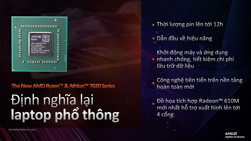 Toàn bộ thông tin về AMD Ryzen 7000 series laptop 2023