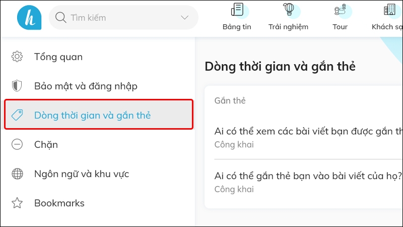 Cách chỉnh sửa quyền riêng tư trên Hahalolo bằng điện thoại