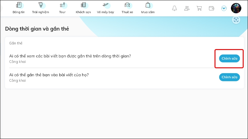 Cách chỉnh sửa quyền riêng tư trên Hahalolo bằng điện thoại