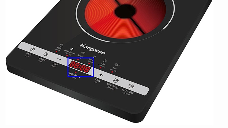 Sử dụng bếp hồng ngoại Kangaroo KG2000IS (Ảnh 2)