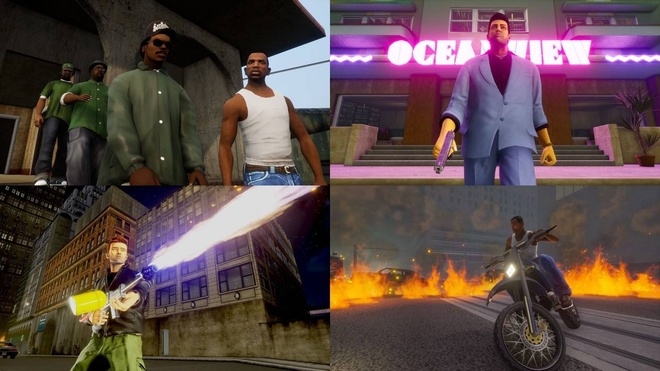 Những nâng cấp “đáng tiền” trong phiên bản GTA Trilogy