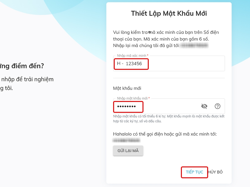 Cách lấy lại mật khẩu Hahalolo bằng máy tính