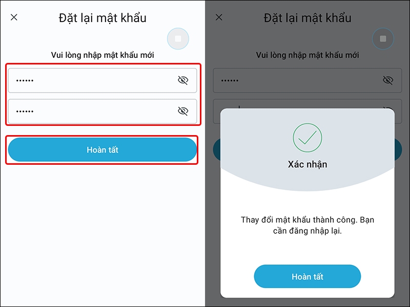 Cách lấy lại mật khẩu Hahalolo bằng điện thoại