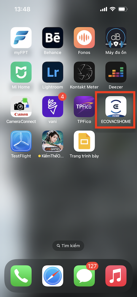 Cách kết nối điện thoại với Ecovacs T8 Max nội địa chính hãng 1