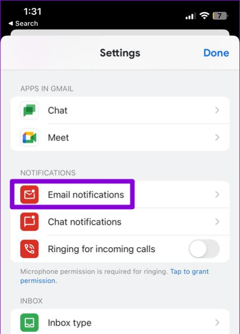 Mẹo sửa lỗi âm thanh thông báo Gmail không hoạt động trên Android và iPhone (15)