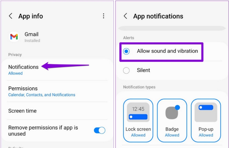 Mẹo sửa lỗi âm thanh thông báo Gmail không hoạt động trên Android và iPhone (5)