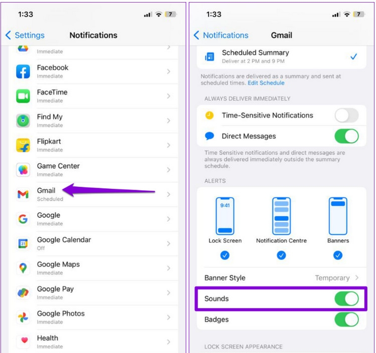 Mẹo sửa lỗi âm thanh thông báo Gmail không hoạt động trên Android và iPhone (8)
