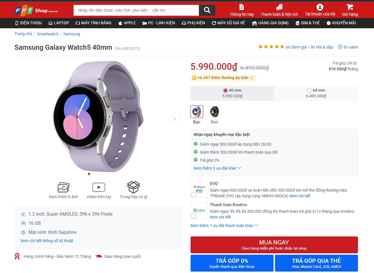 Mẹo đơn giản để người dùng Galaxy Watch nhận hàng loạt deal hời trong Quà tặng Galaxy 99