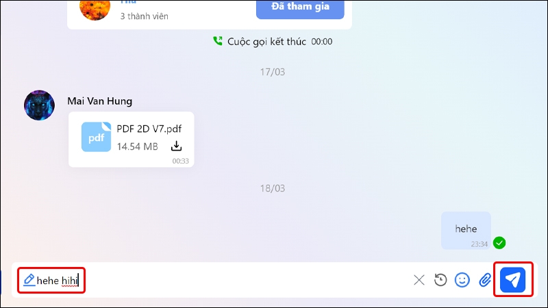 Cách chỉnh sửa tin nhắn đã gửi trên ứng dụng Halome bằng máy tính