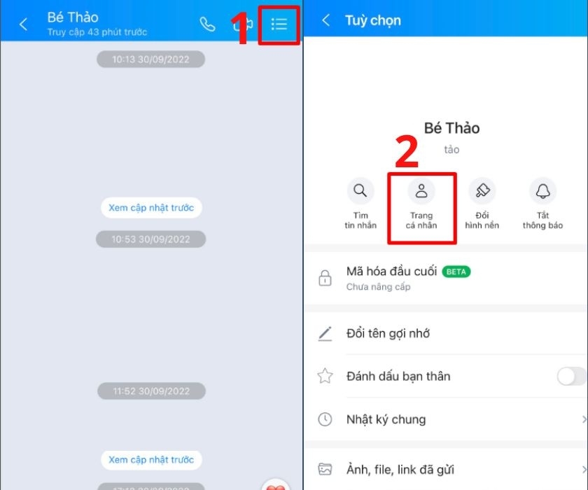 Cách hủy kết bạn trên Zalo hình 4