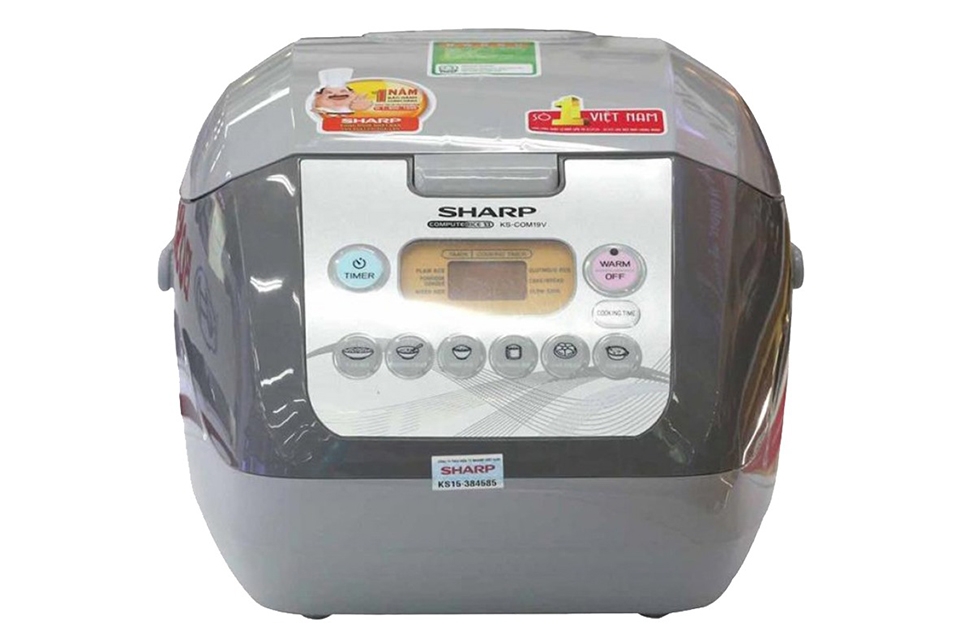 Đánh giá nồi cơm điện Sharp KS-COM19V