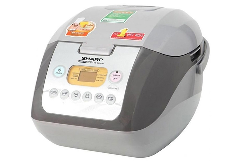 Đánh giá nồi cơm điện Sharp KS-COM19V 3