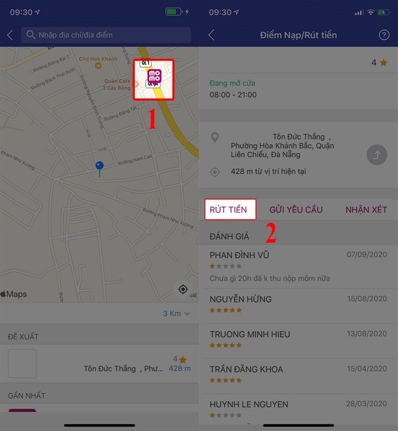 cách rút tiền không cần thẻ 10