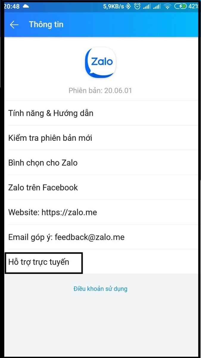 tài khoản Zalo bị khóa 7