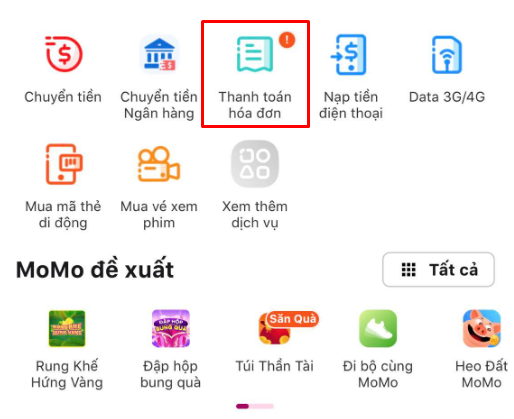 Hướng dẫn thanh toán Internet Viettel qua MoMo trong vòng vài nốt nhạc