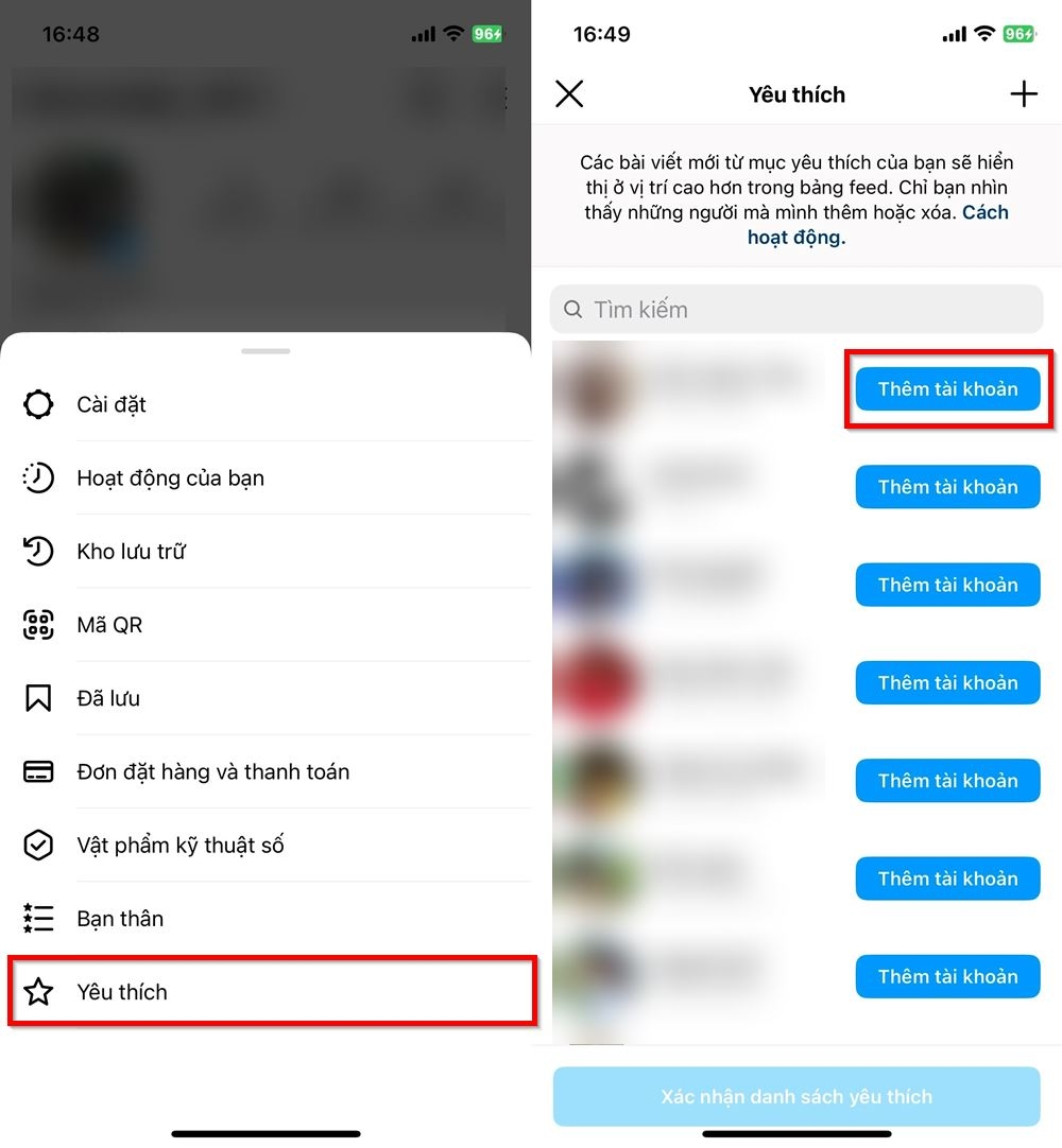 Cách tạo danh sách những tài khoản yêu thích trên Instagram 2