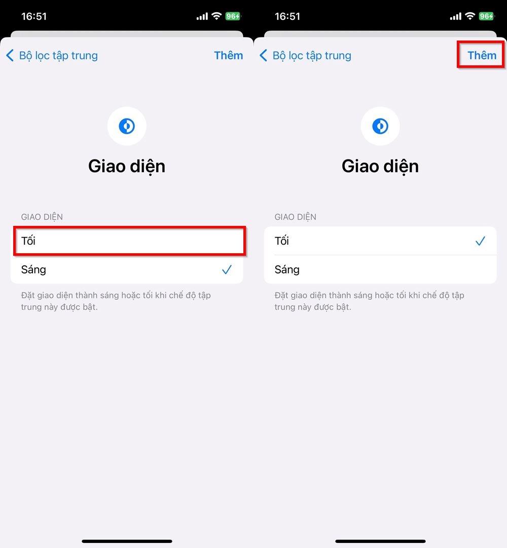 Hướng dẫn cách bật Dark Mode bằng Focus Mode 3