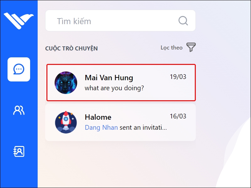 Cách đổi tên gợi nhớ trong ứng dụng Halome bằng điện thoại