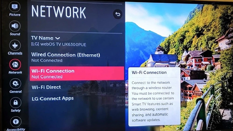 Tại sao tivi LG không kết nối được wifi (Ảnh 2)