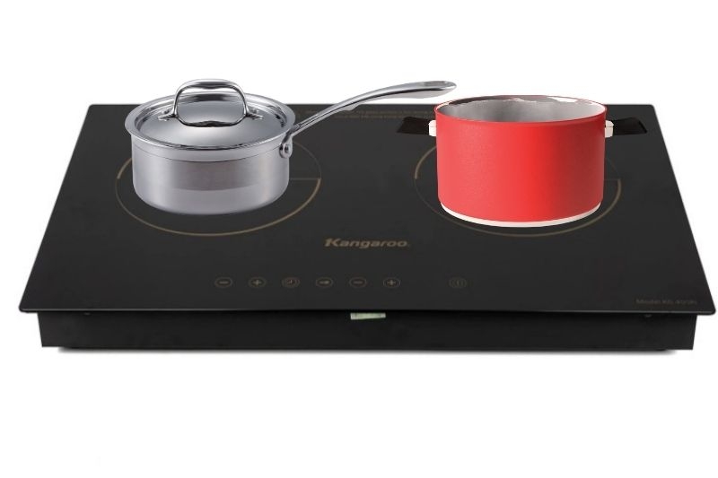 Sử dụng bếp đôi hồng ngoại điện từ Kangaroo KG499N (Ảnh 2)