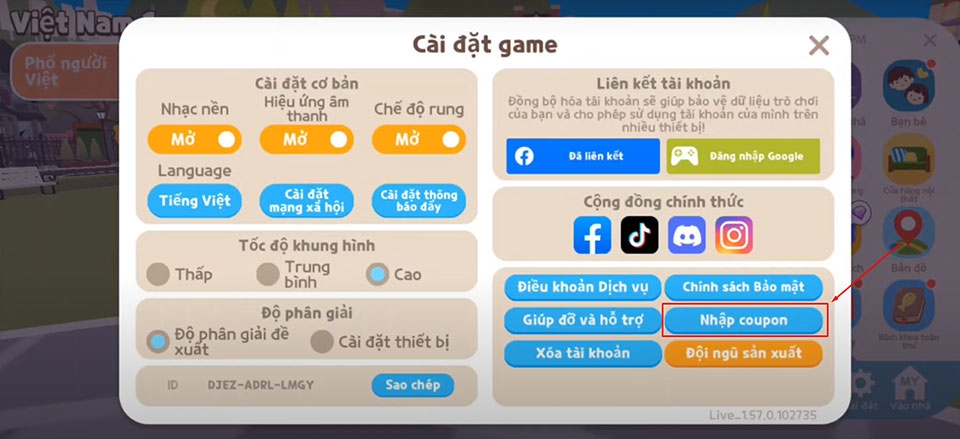 Nhập code Play Together 2024 - Ảnh 05