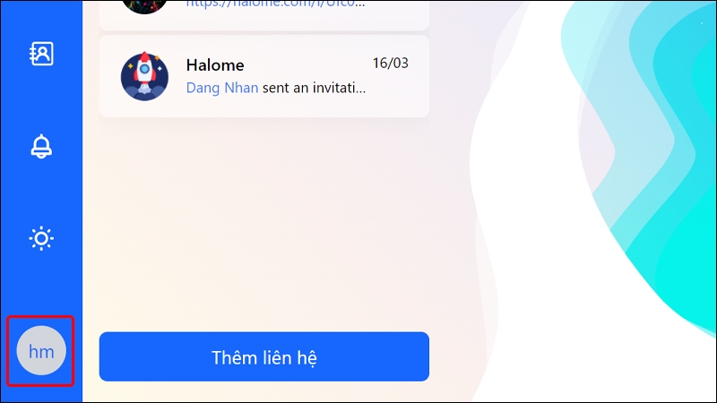 Hướng dẫn xóa tài khoản Halome trên máy tính