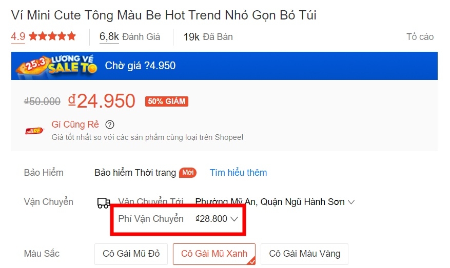 cách đặt hàng trên shopee hình 2